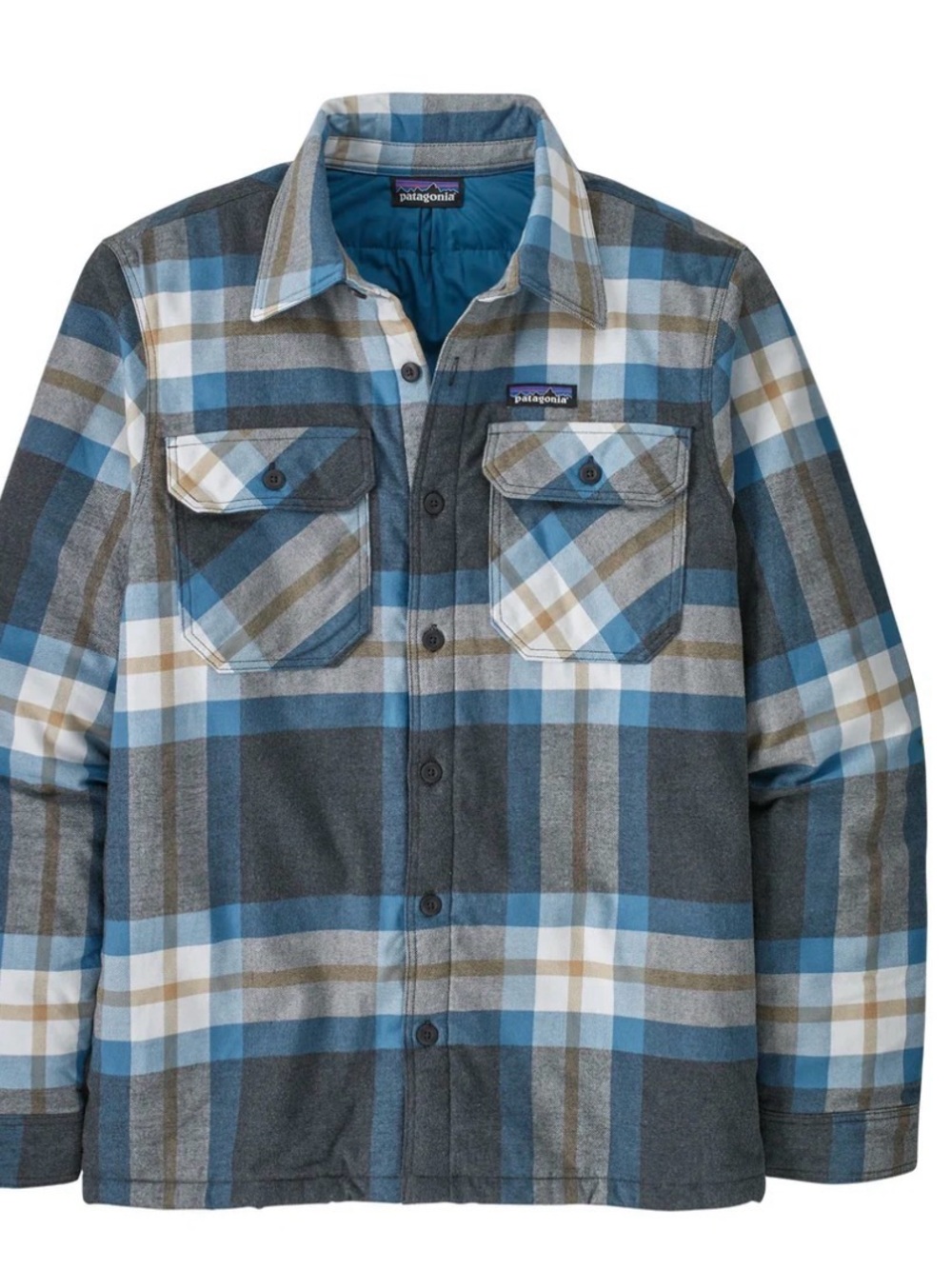 Patagonia Men's Insulated Organic Cotton Midweight Fjord Flannel Shirt